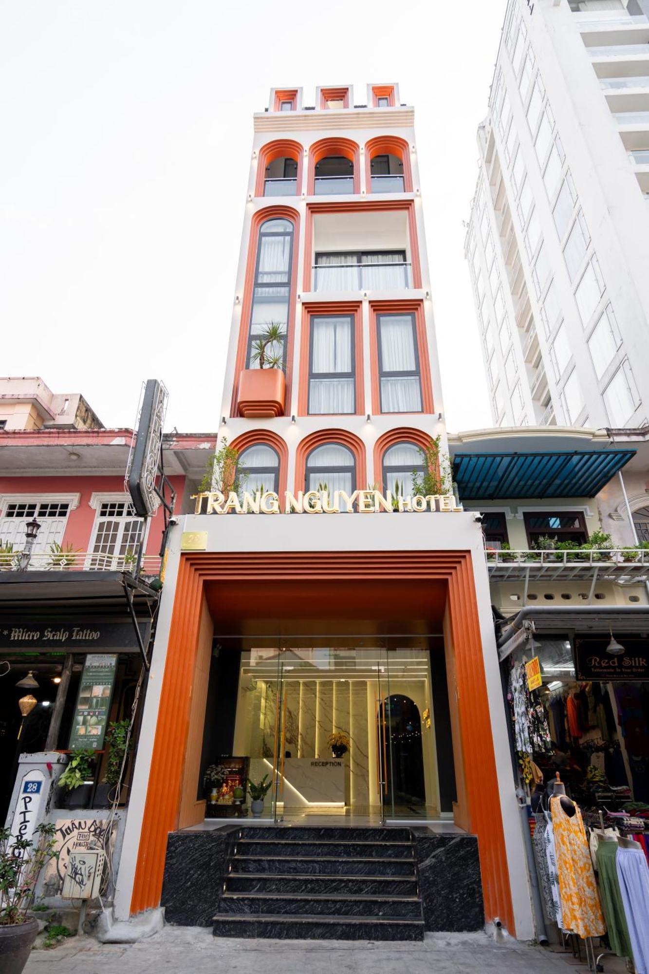Trang Nguyen Hue Hotel Bagian luar foto