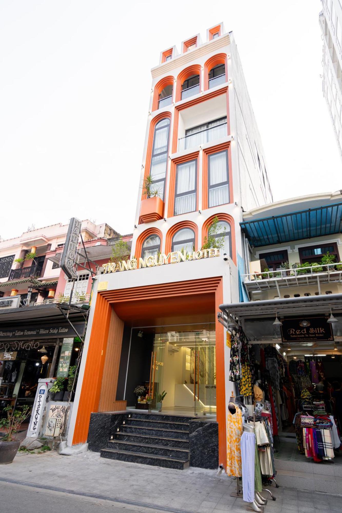 Trang Nguyen Hue Hotel Bagian luar foto