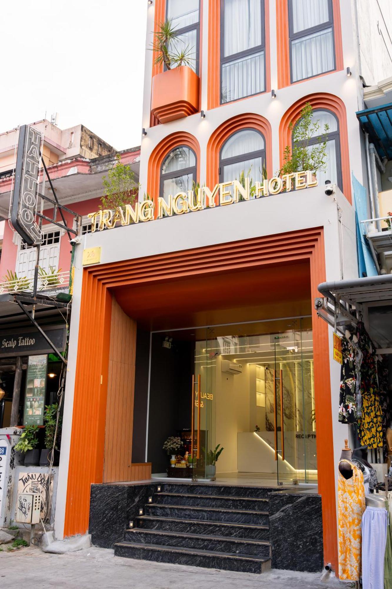Trang Nguyen Hue Hotel Bagian luar foto
